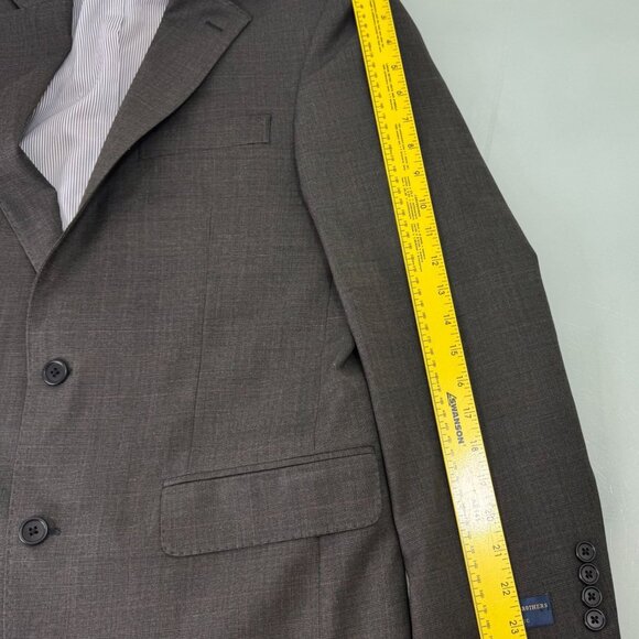 Brooks Brothers Explorer Classic Blazer Jacket 38R Brown Glen Plaid Sport Coat - Picture 13 of 14